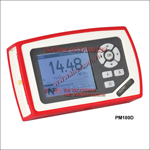 PM100D, Thorlab, Compact Power and Energy Meter Console, Digital 4